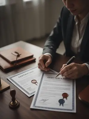 Persona Firmano Certificado